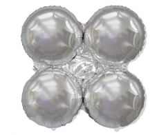 Stojalo folija balon silver