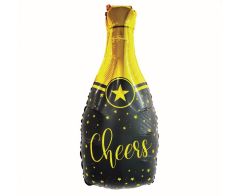 Maxi B&C Champagne Cheers folija balon