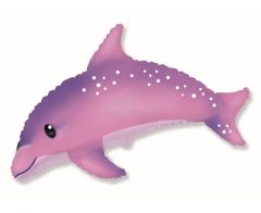 Maxi 24" FX Sweet Dolphin Pink folija balon