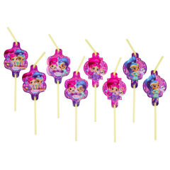 Shimmer & Shine slamice z medaljončkom 
