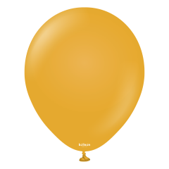 Latex baloni 30 cm Mustard