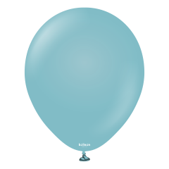 Latex baloni 13 cm Blue Glass