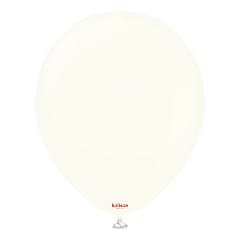 Latex baloni 45 cm Retro White