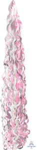Twirlz Medium Pink okrasni trakovi