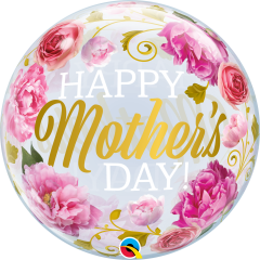 Bubble Happy Mothers day pvc balon