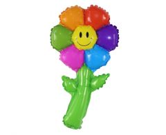 Mini 15" Raibow Flower folija balon