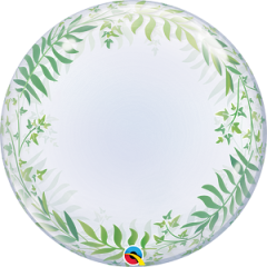 Bubble Elegant Greenery pvc balon