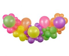 Diy Balonska girlanda Fluorescent
