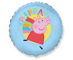 Standard Happy Peppa blue folija balon