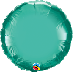 Standard Okrogli Chrome Green folija balon