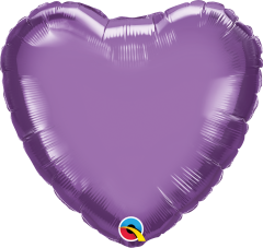 Standard Srce Chrome Purple folija balon