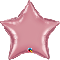 Standard Zvezda Chrome Mauve folija balon