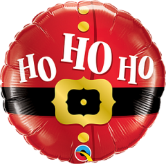 Mini Ho Ho Ho Santas Belt folija balon na palčki