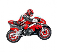Maxi Motor red folija balon
