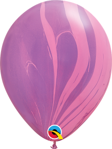 Lateks baloni 28cm Pink Agate