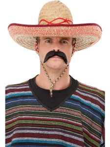 Slamnat Sombrero klobuk