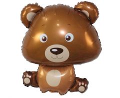 Maxi Bear brown folija balon