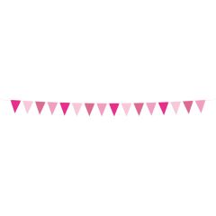 Zastavice na vrvici Perfect Pink (16 zastavic)