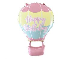 Maxi Balloon Basket Happy Birthday folija balon