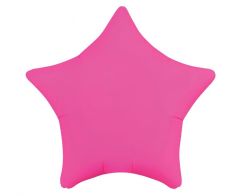 Standard Star Neon Fuchsia folija balon 