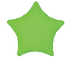 Standard Star Neon Green folija balon