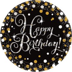 Happy Birthday Sparkling Celebrations krožniki 23cm