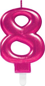 Pink svečka 8