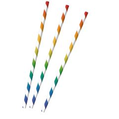 Bright Rainbow Paper papirnate slamice