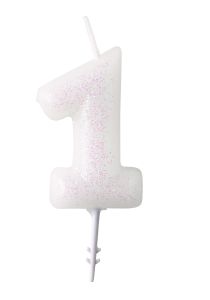 Svečka Glitter 1