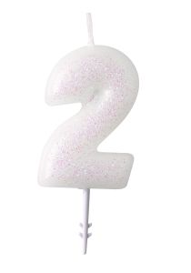 Svečka Glitter 2