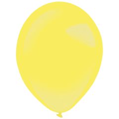 Latex baloni 13cm Metallic Yellow Sunshine