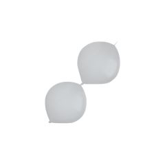 Latex baloni E-Link 15cm Metallic Silver