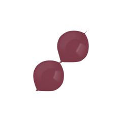 Latex baloni E-Link 15cm Metallic Burgundy