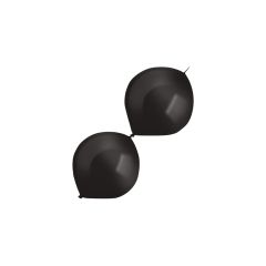 Latex baloni E-Link 15cm Pearl Jet Black