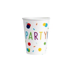 Confetti Birthday papirnati kozarčki 250ml