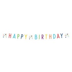 Confetti Birthday Happy Birthday napis