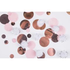 Rose Gold Birthday konfetki 16 g