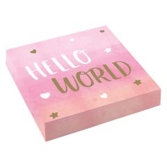 Oh Baby Girl serviete 33x33 cm