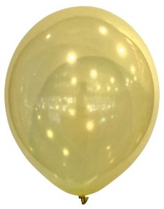 Latex baloni 13cm Droplets Yellow 