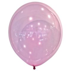 Latex baloni 28cm Droplets Pink  