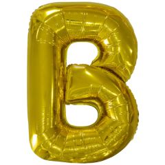 Folija balon črka B Gold