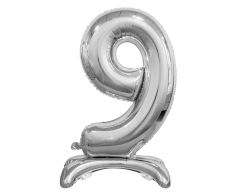 Samostoječa številka 9 Silver