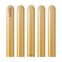 Latex baloni 260K Mirror Gold