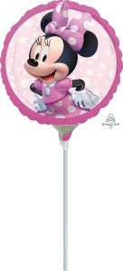 Mini 9" Minnie Mouse Forever folija balon na palčki