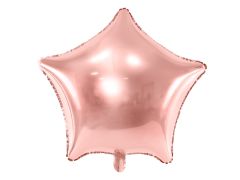 Standard Star Metalic Rose Gold folija balon