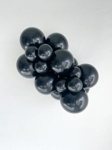 Latex baloni 43 cm Black Tuftex