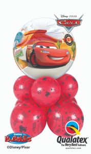 Bubble balonska dekoracija Lightning McQueen