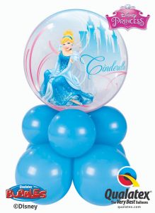 Bubble balonska dekoracija Cinderella