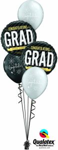 Helijeva balonska dekoracija Congratulations Grad