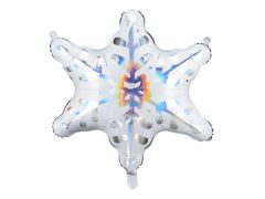 Maxi Snowflake holographic folija balon